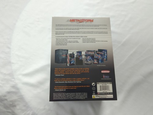 Retrobit Metal storm Collectors Edition!! New In Box Factory Sealed Oop! Awesome - Picture 9 of 10