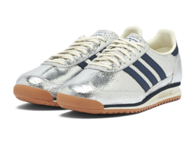 adidas SL 72 OG Silver Metallic Collegiate Navy Sneakers