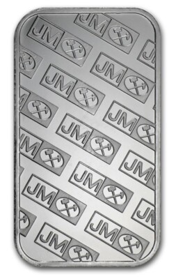 Johnson Matthey Assayers & Refiners 1 oz .999 Fine Silver Bar