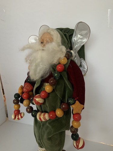 Mark Roberts Fairy Santa Garland Christmas 17 Holiday RARE VGUC - Picture 3 of 12