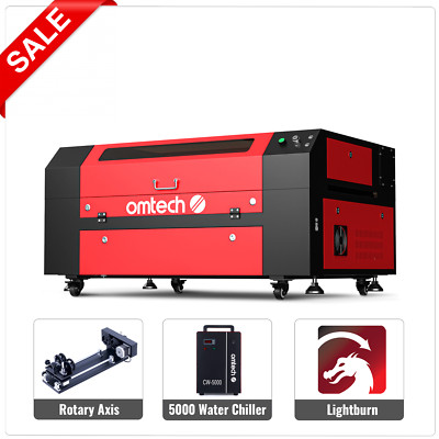 OMTech 20x28 in. 60W CO2 Laser Engraver Cutter with Premium Accessories Combo C