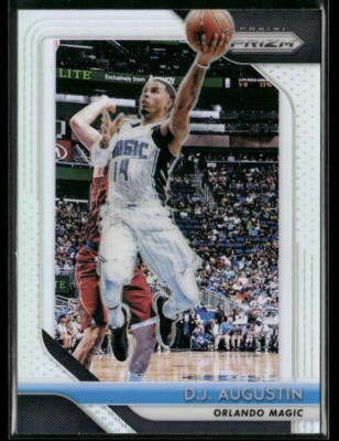 2018-19 Prizm Silver D.J. Augustin #129 Orlando Magic