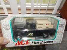 Ertl Diecast 1955 Chevrolet Cameo Ace Hardware Pickup Truck Bank. 1/25 Scale