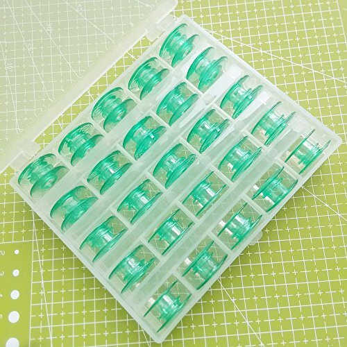 Green Bobbins For Husqvarna Viking 413182545 4123078g green Bobbins25