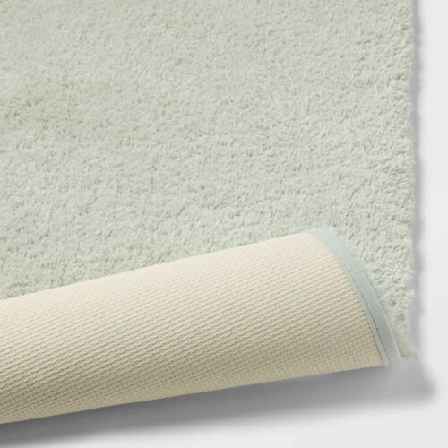 Threshold Tufted 40x24" Bath Rug High Pile Heavyweight, Light Mint - Picture 4 of 4