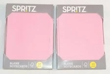 PINK Blank Notecards with Envelopes Spritz Party Event (2 packs of 10)