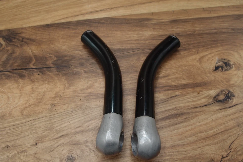 Barra de aleación de aluminio años 90 extremos retro MTB 22,2 mm Foto 3 de 4