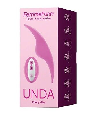 FEMME FUNN UNDA THIN PANTY VIBE SILICONE RECHARGEABLE REMOTE CONTROL  VIBRATOR 