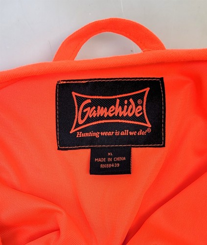 Gamehide Sneaker Big Game Hunting Vest 201 Blaze Orange X-Large - NWT ~ T450 - Picture 6 of 6