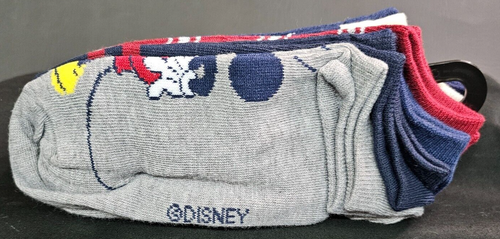 Disney Womens Retro Mickey Mouse Graphic Ankle Socks (9 Pairs) sz 4-10 Ankle New - Picture 4 of 4