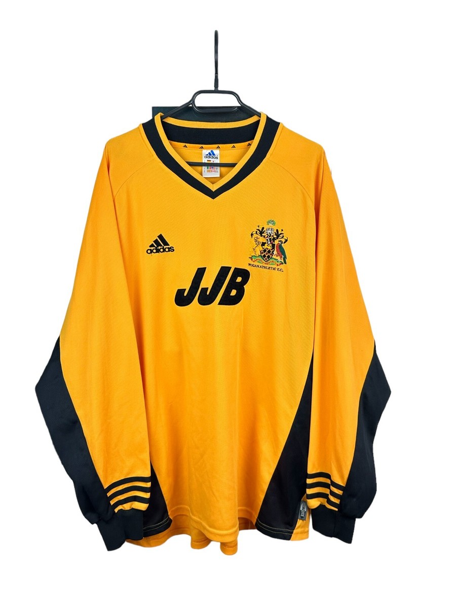 Wigan Athletic Away football shirt 2001 Long Sleeve Soccer Jersey