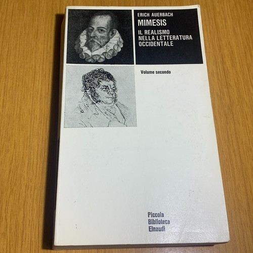 Minesis Der Realismus in der westlichen Literatur Band 2. Einaudi