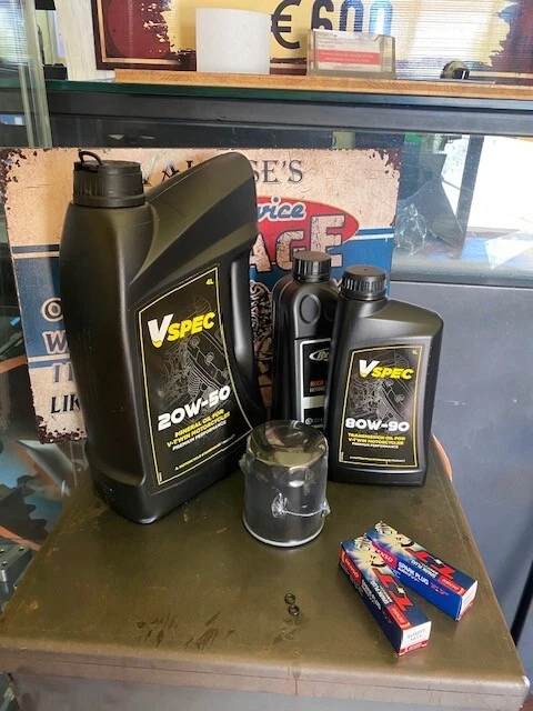 KIT TAGLIANDO HARLEY DAVIDSON VSPEC TWIN CAM TOURING 1999-2016 FILTRO NERO - Immagine 3 di 3