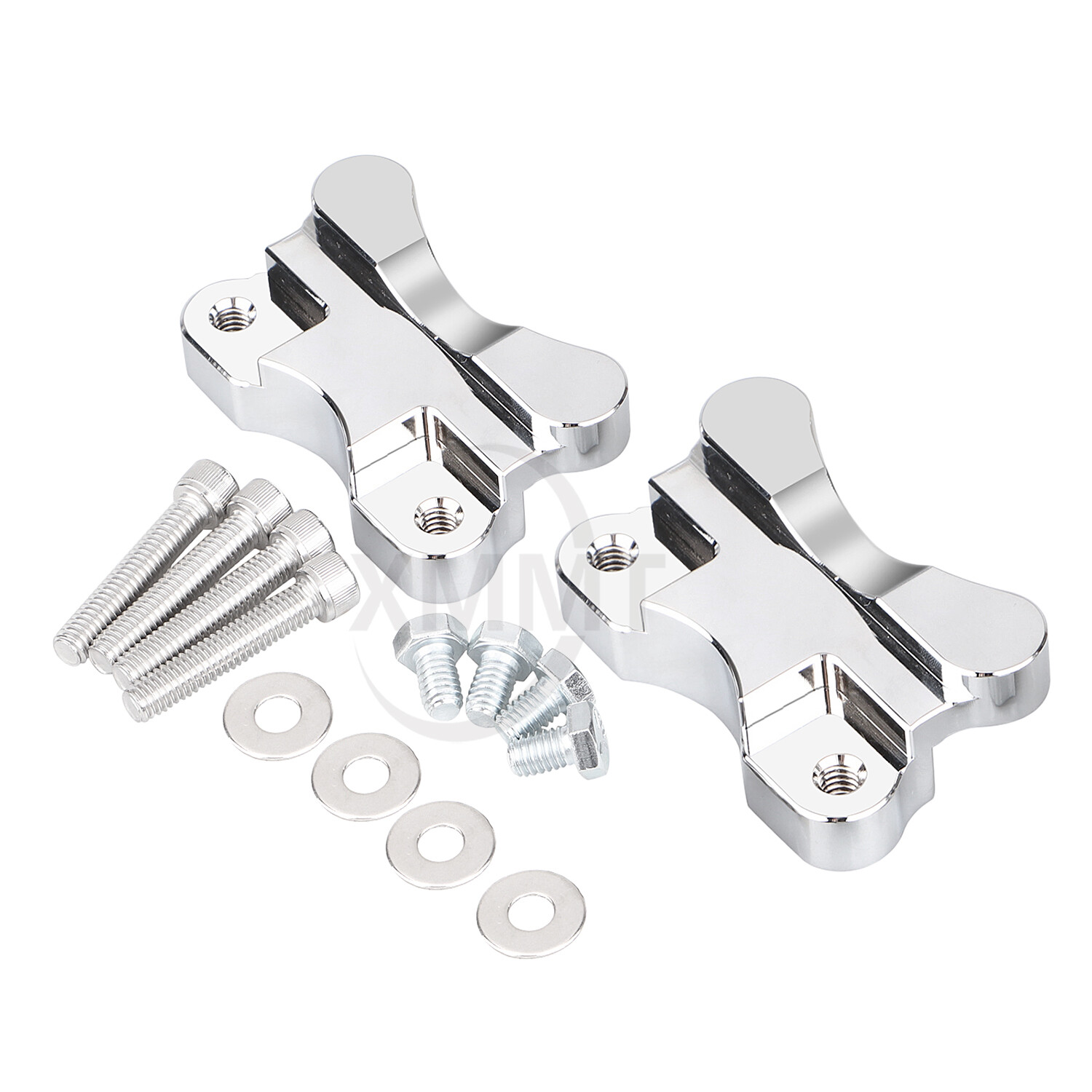 Chrome Front Fender Riser Relocator For Harley Softail 21" Wheel FLST FLS 86-17