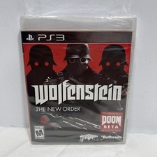 Wolfenstein: The New Order (Sony PlayStation 3, 2014) ~ NEW FACTORY SEALED