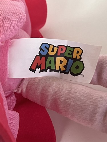 Super Mario Princess Peach Plush 9" Tall 2022 Princess Peach - Picture 3 of 3