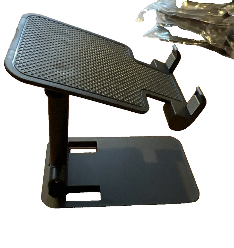 Soporte ajustable para teléfono celular tableta soporte de escritorio montaje teléfono móvil iPad iPhone Foto 2 de 4