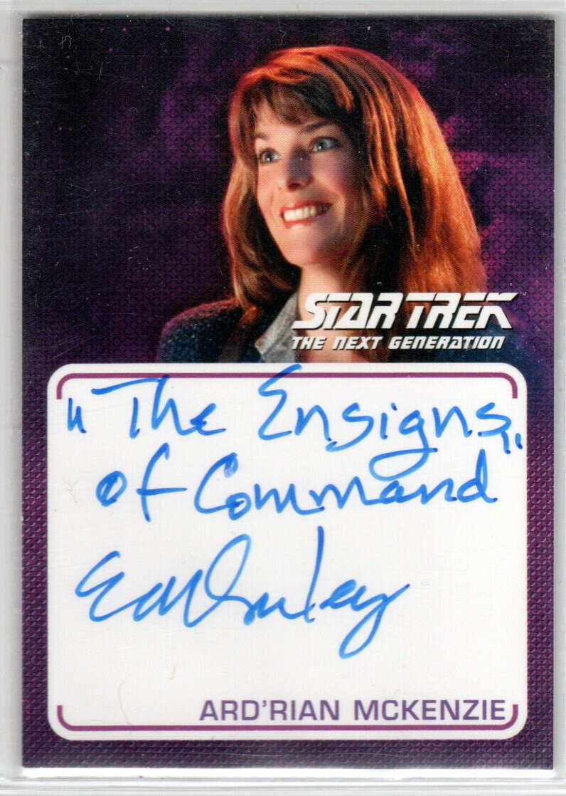 STAR TREK THE NEXT GENERATION ARCHIVES & INSCRIPTIONS EILEEN