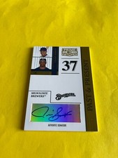 2005 PRIME PATCHES PAST AND PRESENT AUTO JUNIOR SPIVEY # PP-10