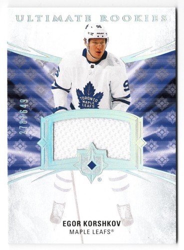 2020-21 Ultimate Collection Ultimate Rookies Jersey #/649 #/449 Pick From List - Picture 75 of 81