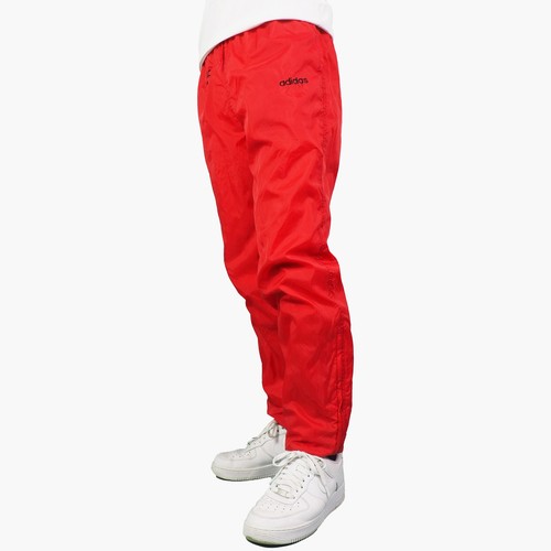 Adidas Nylon Track Pants Gesticktes Logo (S)