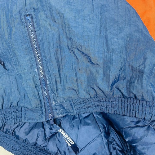 Vintage Starter Chicago Bears Jacke Pullover 1/2 Zip Pro Line Authentic Large - Bild 10 von 10