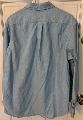 Ralph Lauren Long Sleeve Button Up Denim Shirt Men’s XL Blue - Picture 2 of 2