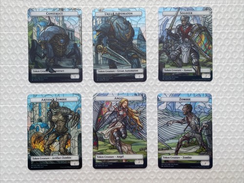 MTG South East Asia Exclusive Acrylic Plastic Token Set of 6 DMU + BRO APAC SEA