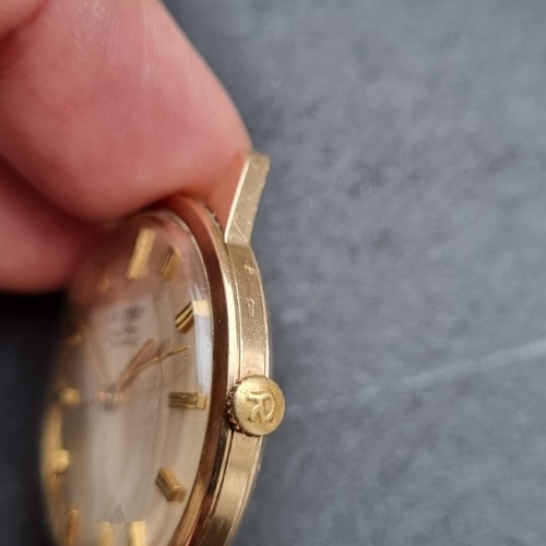 Vintage 9k Record De Luxe Automatik Herrenuhr 9ct - Bild 6 von 9