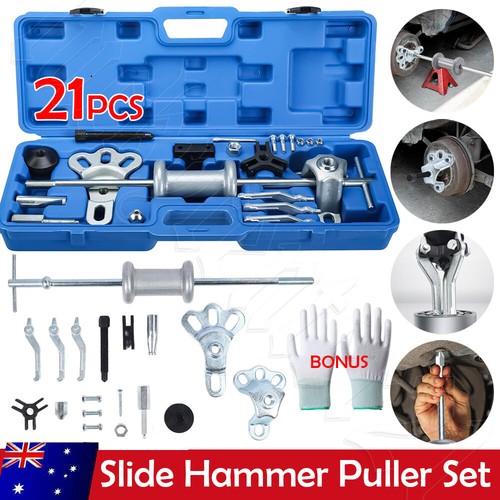 Wrench Adapter Axle Bearing Hub Auto Set New Slide Hammer Dent Puller Tool Kit
