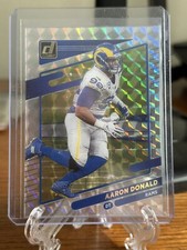 Aaron Donald 2021 Clearly Donruss Mosaic Holo SSP Case Hit Find Another?
