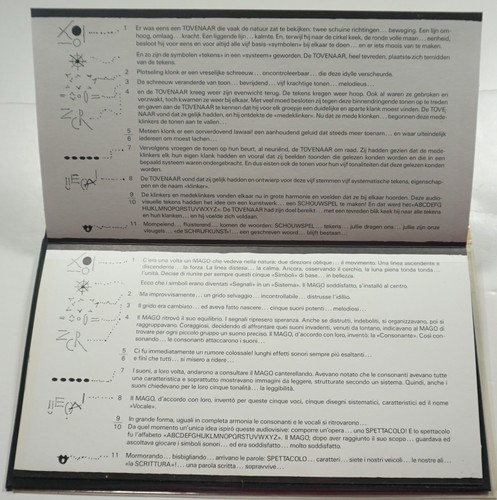 Spectacle by Warja Lavater 1990 Accordion Artist's Book Pictoson Mural - Picture 6 of 7