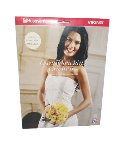 Husqvarna Viking Embroidery CD #198 Candlewicking Creations,  Endless Designs - Picture 1 of 8