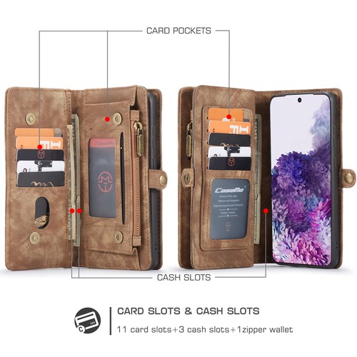 Detachable Magnetic Wallet Flip Case Cover For Samsung S25 S24 S23 Ultra S21 FE - Picture 42 of 49