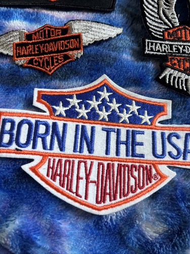 Harley Davidson Patch Lot Born In USA Gold Wings Alles Neu - Bild 2 von 5