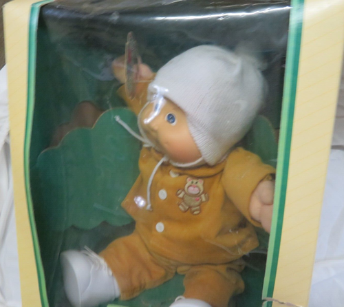 Cabbage Patch Kids 1985 NIB Original w/ Birth Cert bonnet Bear Guy Corey - Picture 8 of 10