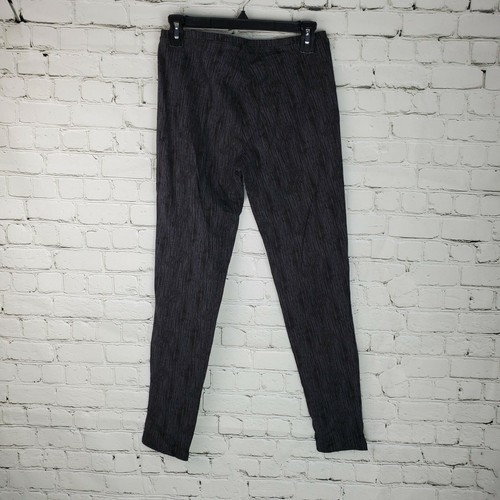 Womens Leggings Cobblestone Grain Black Size Medium - Picture 4 of 9
