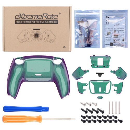 eXtremeRate RISE4 Remap Kit Back Shell Buttons for PS5 Controller BDM-010 020 - Imagen 42 de 80