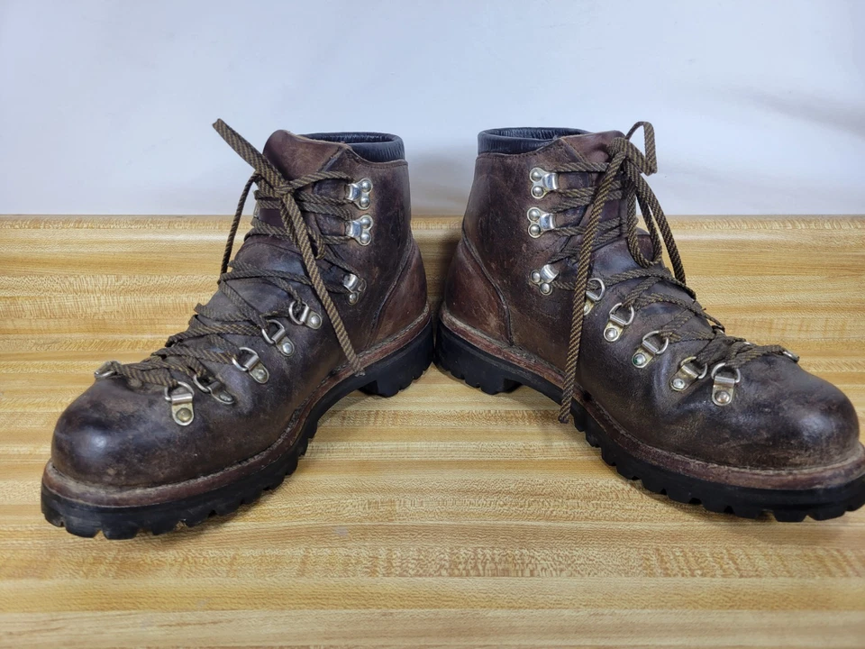 Vasque Mens 19386 Vintage RARE Mountain Hiking Hiker II 2 Trail Boots Size 9 N - Image 4 of 4