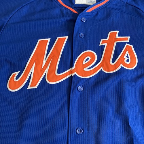 Matt Harvey - #33 - NY Mets - Majestic - Authentic Cool Base Jersey - Size 44 - Picture 4 of 6