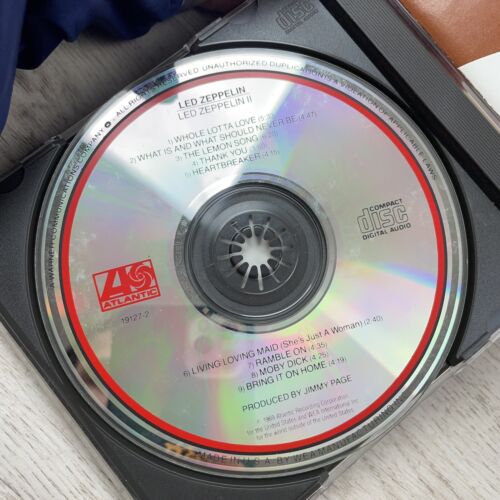 Led Zeppelin II CD Remastered 19127-2 Atlantic USA Rock Music - Picture 5 of 5