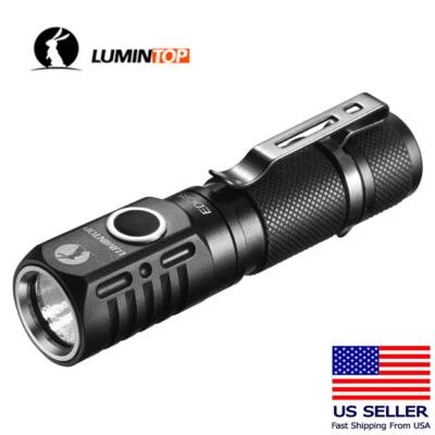 LUMINTOP EDC05 Cree XP-L LED Flashlight, 800LM, IP68 Waterproof, Magnetic Tail