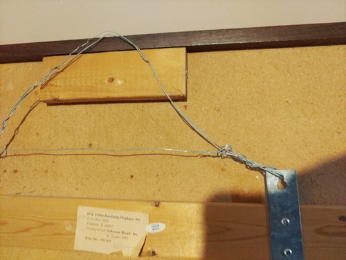 Vintage Budweiser Dartscheibe Montagebrett Stahlspitze Man Cave 32" lang 37" hoch - Bild 15 von 22