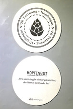Bierdeckel - Coaster , HOPFENGUT No 20 , Tettnang / Baden Württemberg #3994#