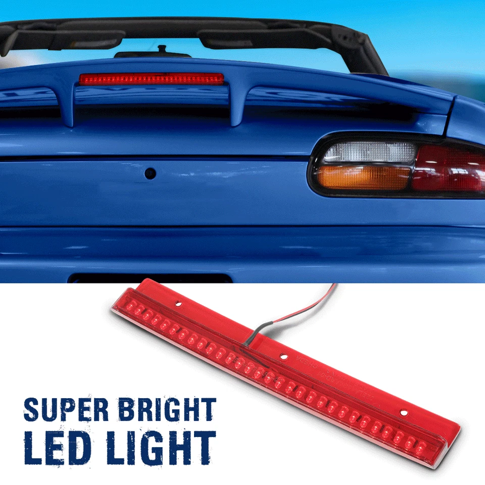 Fit For 98-02 Chevrolet Camaro SS Rear LED 3rd Third Brake Light 5.7L In. V8 GAS - Image 2 of 4