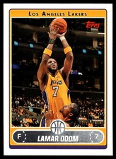 2006-07 Topps #56 Lamar Odom Los Angeles Lakers