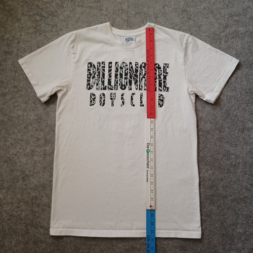 Billionaire Boys Club T Shirt Mens Small White Graphic Tee Spellout Front Back - Picture 7 of 17