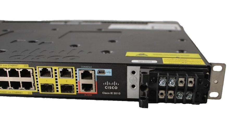 Cisco IE 3010 8-Port PoE IE-3010-16S-8PC Industrial Ethernet Switch AC/DC - Image 3 of 4