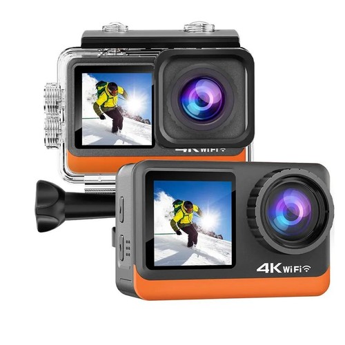 Action Camera 4K 24MP 60FPS WiFi 1080P 4K Waterproof Anti-Shake High Definition - Picture 3 of 10