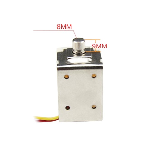 Mini cerradura de perno eléctrico DC24V/cerradura de gabinete pequeño/cerradura de puerta eléctrica solenoide - Imagen 3 de 7